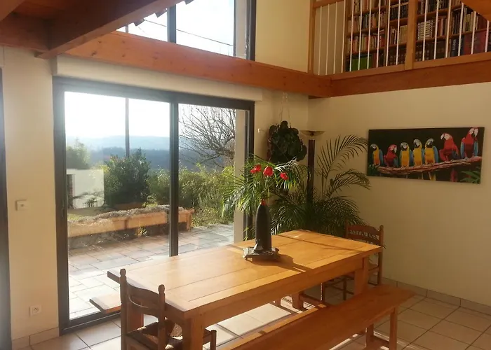 Maison Sur La Colline Cheminee Wifi Proche Thermes Aubin (Aveyron)